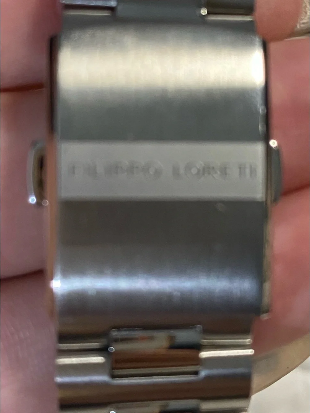 Men’s Blue Stainless Steel Dive Watch Filippo Loreti